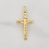 Dije Cruz Cristo 1.6g / 3.4cm Oro Amarillo 18K