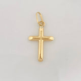 Dije Cruz 0.35g / 2.2cm Oro Amarillo 18K