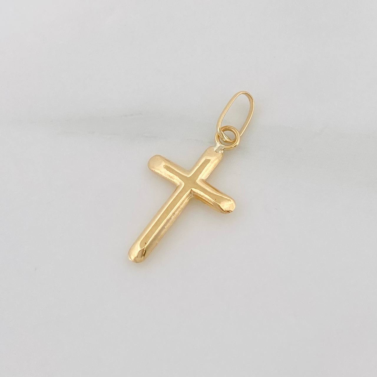 Dije Cruz 0.35g / 2.2cm Oro Amarillo 18K