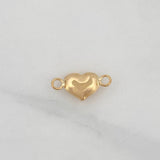 Herraje Corazón 0.25g / 1.3cm Oro Amarillo 18K