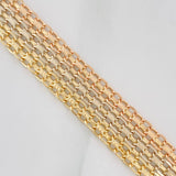 Pulso Chino 20.05g / 21.5cm / 10.9mm Tres Oros 18K