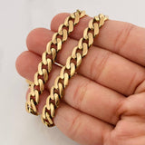 Cadena Cubana 32.6g / 60cm / 7.8mm Oro Amarillo 18K