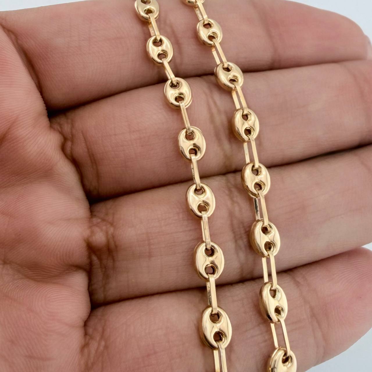 Tobillera GC 3.6gr / 26cm / 4mm Oro Amarillo &