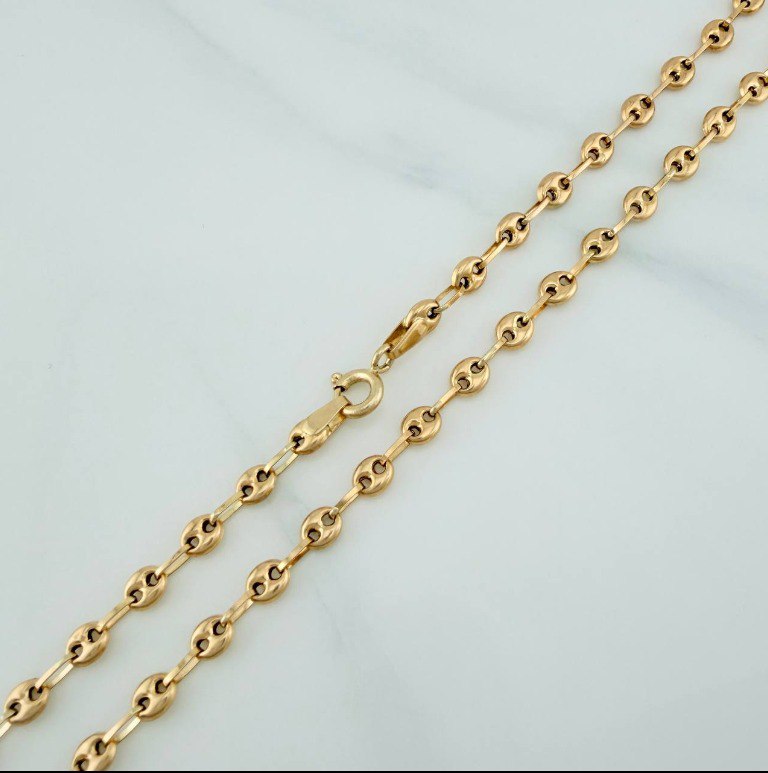 Cadena GC 6.6gr / 51.3cm / 4mm Oro Amarillo 18K &