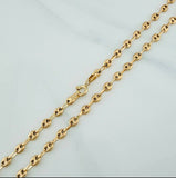 Cadena GC 6.6gr / 51.3cm / 4mm Oro Amarillo 18K &