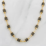 Cadena Rustica Barril 13.7g / 65cm / 4.2mm Oro Amarillo 18K