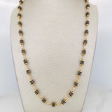Cadena Rustica Barril 13.7g / 65cm / 4.2mm Oro Amarillo 18K