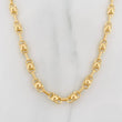 Cadena Rustica Burbuja 14.85g / 60cm / 4.6mm Oro Amarillo 18K