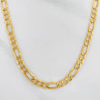 Cadena Figaro 10.35g / 60cm / 4.92mm Oro Amarillo 18K