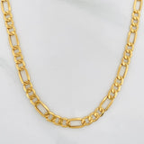 Cadena Figaro 9.05g / 60cm / 3.37mm Oro Amarillo 18K