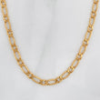 Cadena Figaro 5.95g / 65cm / 3.18mm Oro Amarillo 18K