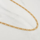 Cadena Figaro 5.95g / 65cm / 3.18mm Oro Amarillo 18K