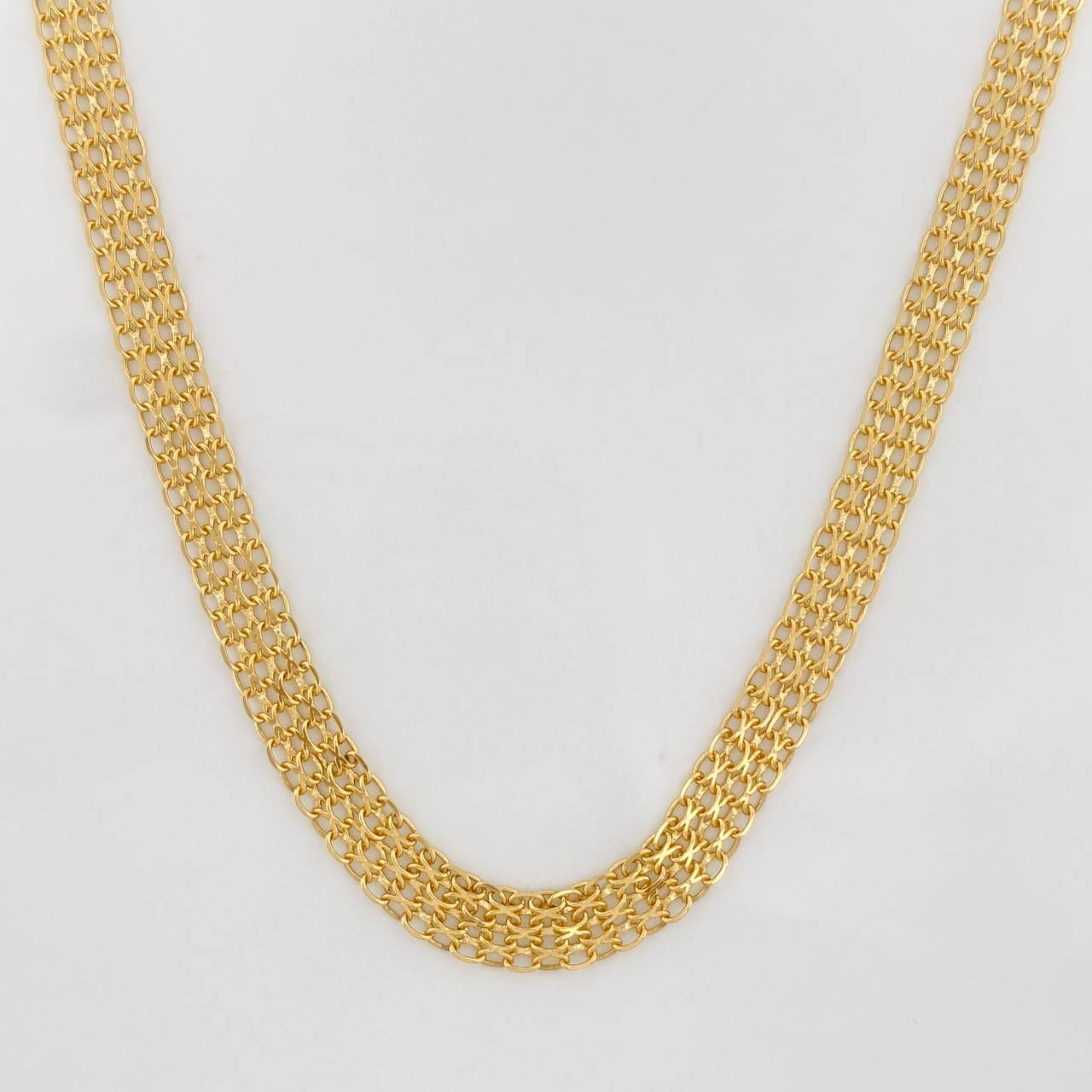 Cadena China 8.5g / 60cm / 4.31mm Oro Amarillo 18K