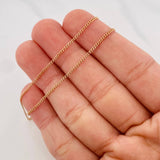 Cadena Aro Seguido 1.45g / 60cm / 1.17mm Oro Rosa 18K