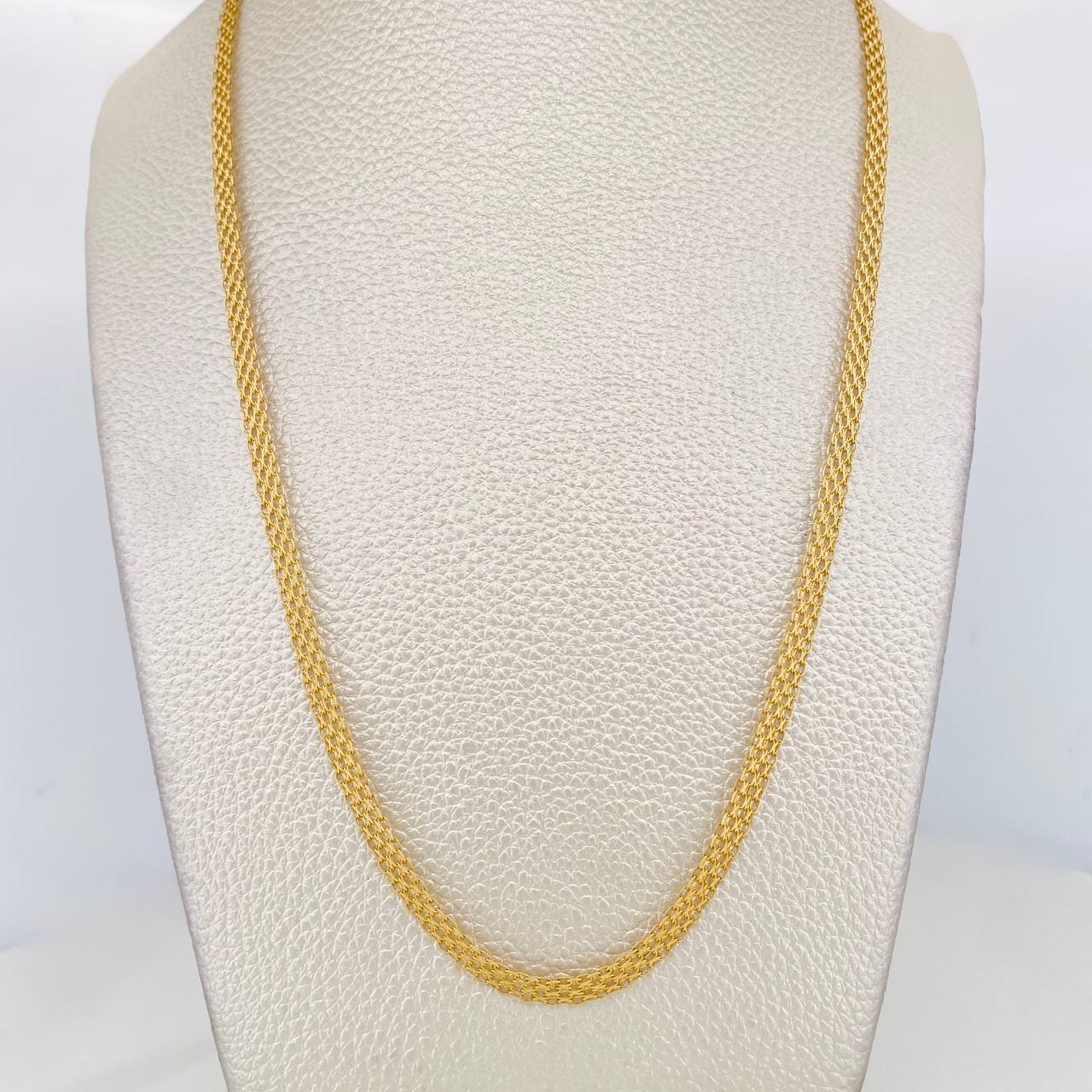 Cadena China 8.5g / 60cm / 4.31mm Oro Amarillo 18K