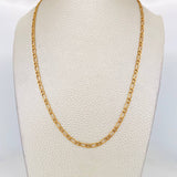 Cadena Figaro 5.95g / 65cm / 3.18mm Oro Amarillo 18K