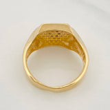 Anillo Corona 5.75g / T10 Oro Amarillo 18K