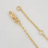 Pulso Modulable Aro Seguido Trebol 4.70g / 19cm - 16cm / 1.16mm Oro Amarillo 18K