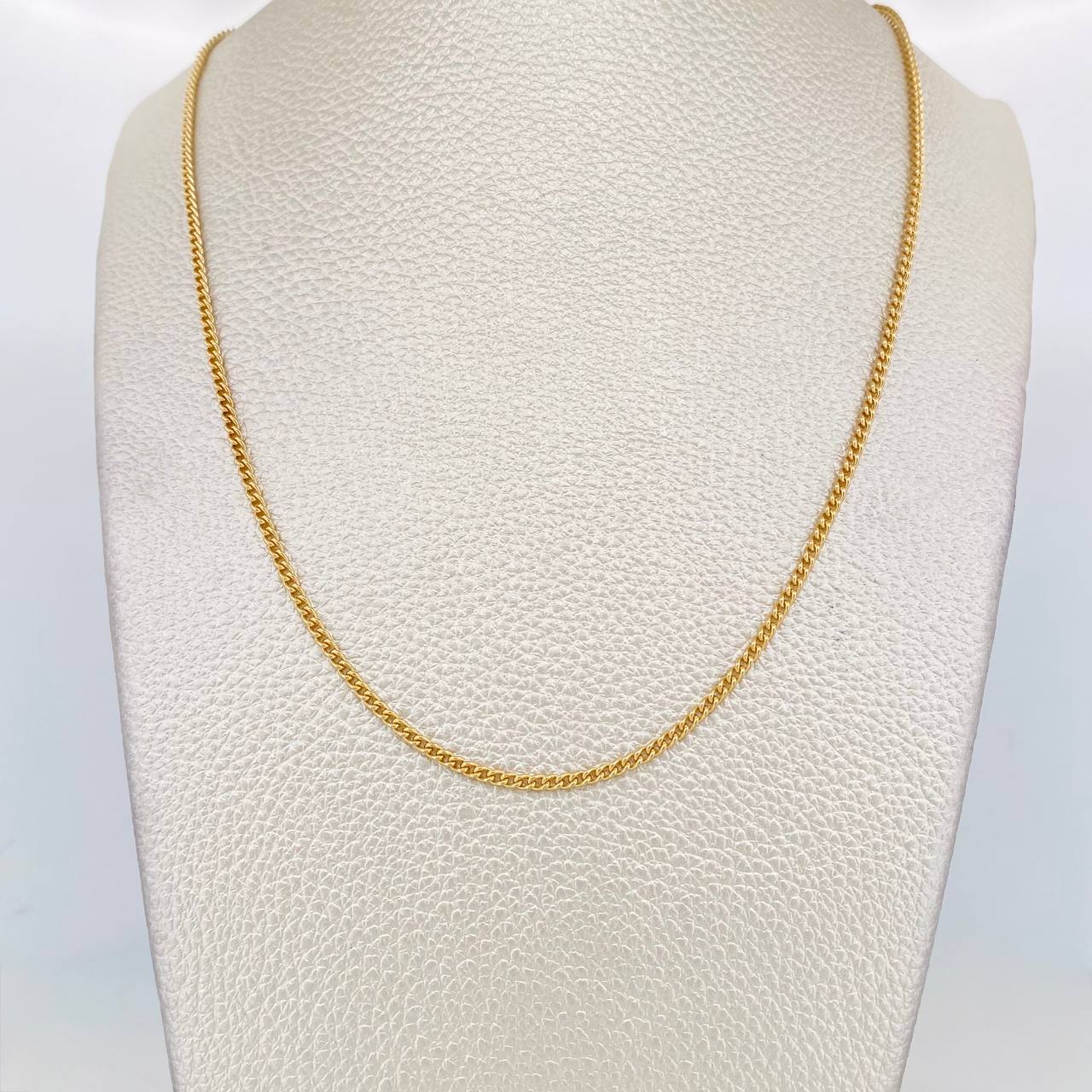 Cadena Aro Seguido 8.05g / 50cm / 2.06mm Oro Amarillo 18K