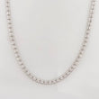 Cadena Ice 12.4g / 60cm / 2.52mm Oro Blanco 18K