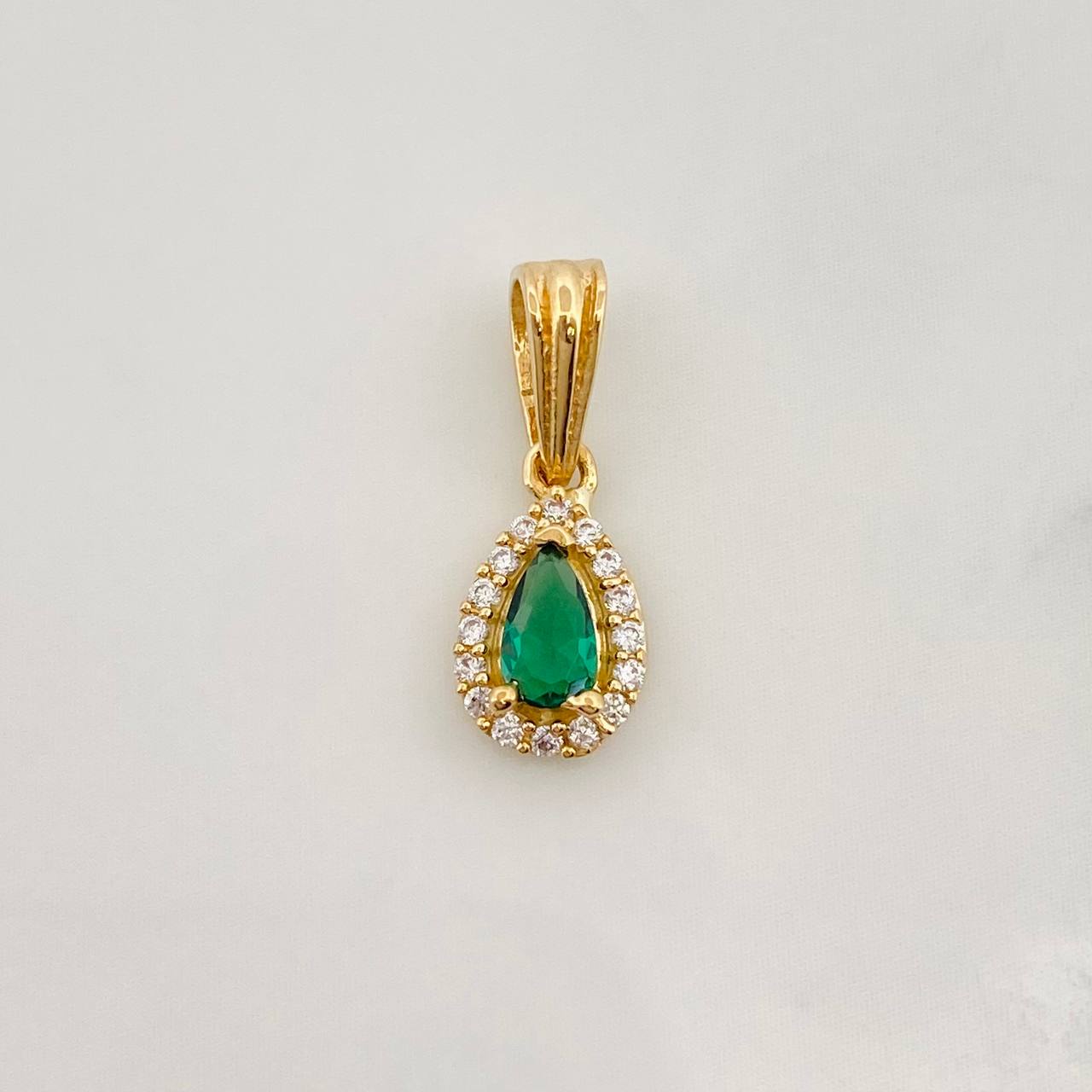 Dije Halo Gota 0.7g / 1.5cm Oro Amarillo 18K