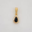 Dije Halo Gota 1g / 1.5cm Oro Amarillo 18K