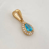 Dije Halo Gota 0.7g / 1.5cm Oro Amarillo 18K