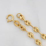 Pulso GC Placa Rectangular Ovalada Trenzada 1.85g / 15cm / 1.8mm Oro Amarillo 18K