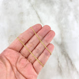 Cadena China 5.5gr / 60cm / 2.2mm Oro Amarillo +0 18K