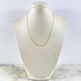 Cadena China 2.25gr / 40cm / 1.5mm Oro Amarillo +1