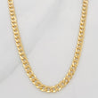 Cadena Cubana 4g / 60cm / 3.1mm Oro Amarillo 18K