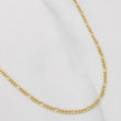 Cadena Figaro 2.1g / 45cm / 1.1mm Oro Amarillo 18K