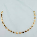 Pulso GC 2.5gr / 21cm / 3.3mm Oro Amarillo 18K %