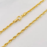 Cadena Lazo 2.55 g / 50.05 cm / 4 mm Oro Amarillo 18K