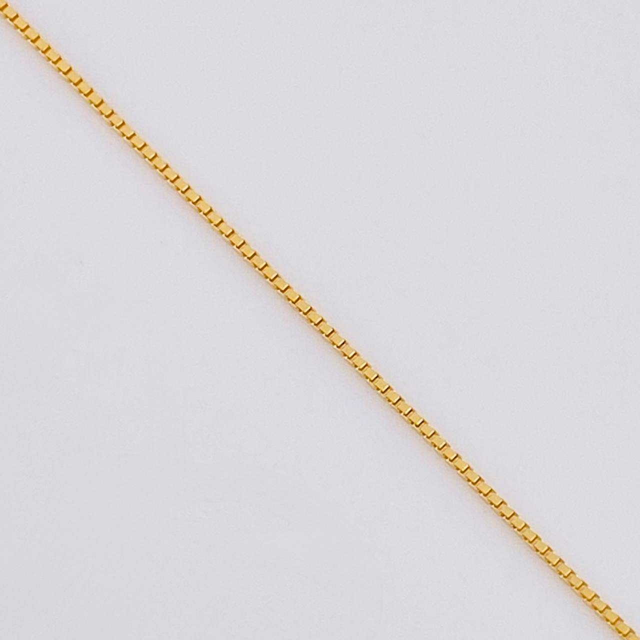 Cadena Veneciana 1.15g / 50cm / 0.7mm Oro Amarillo 18K