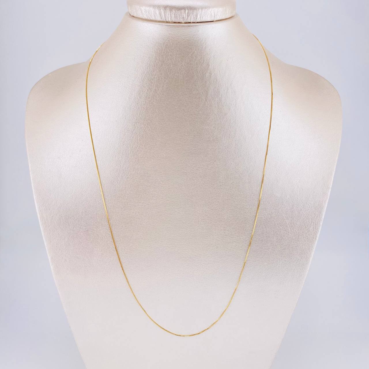Cadena Veneciana 1.15g / 50cm / 0.7mm Oro Amarillo 18K