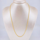 Cadena China 3.05g / 50cm / 2.2mm Oro Amarillo 18K