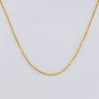 Cadena Veneciana 2.5g / 50cm / 0.8mm Oro Amarillo 18K