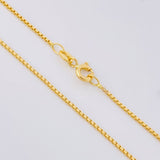 Cadena Veneciana 3.3g / 45cm / 0.9mm Oro Amarillo 18K