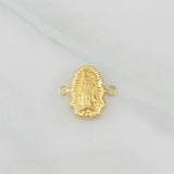 Herraje Virgen de Guadalupe 0.65g / 1.05cm Oro Amarillo 18K