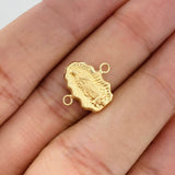 Herraje Virgen de Guadalupe 0.6g / 1.05cm Oro Amarillo 18K
