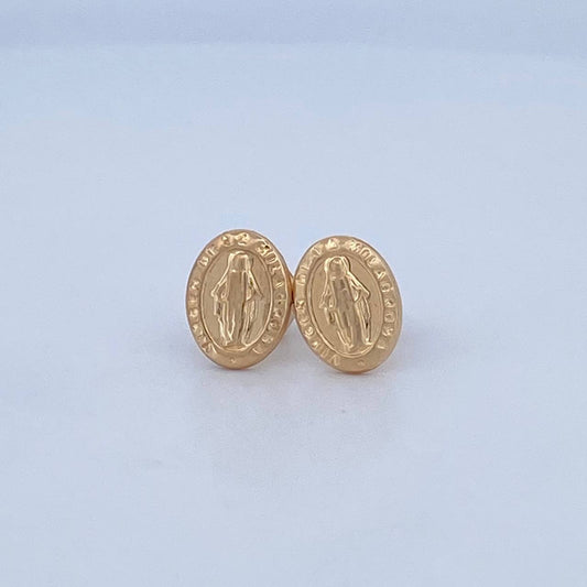 Topos Virgen Milagrosa 1.15gr / 9.95mm / Oro Amarillo 18K &