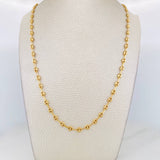 Cadena GC 8.1g / 60cm / 3.9mm Oro Amarillo 18K