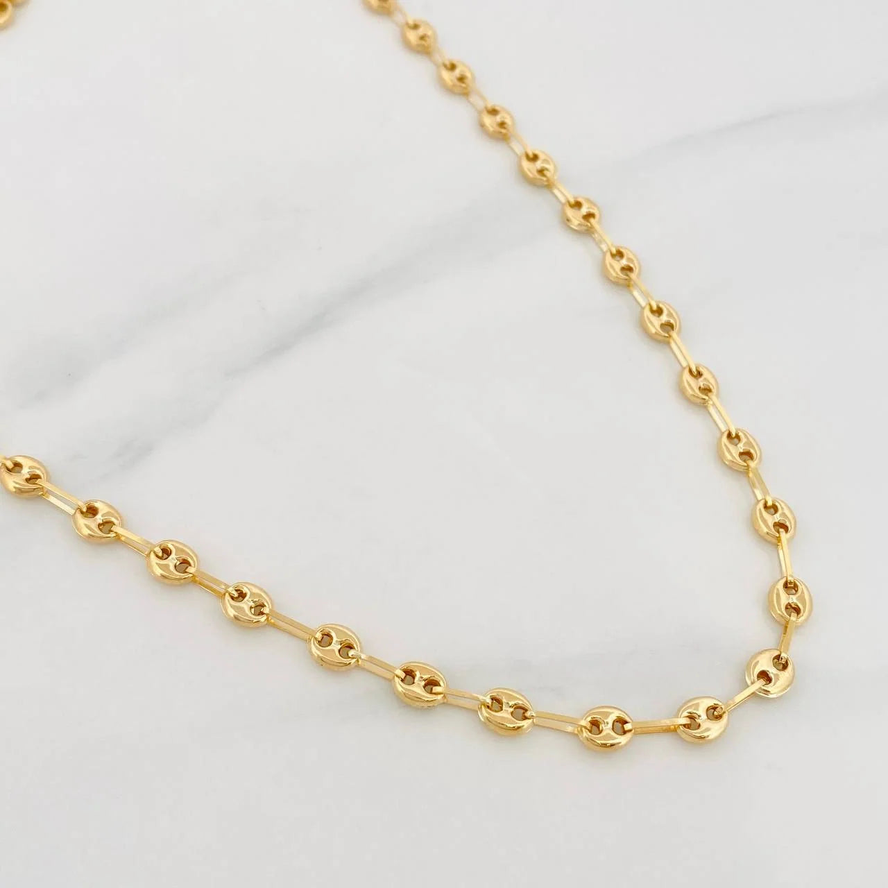 Cadena GC 8.1g / 60cm / 3.9mm Oro Amarillo 18K