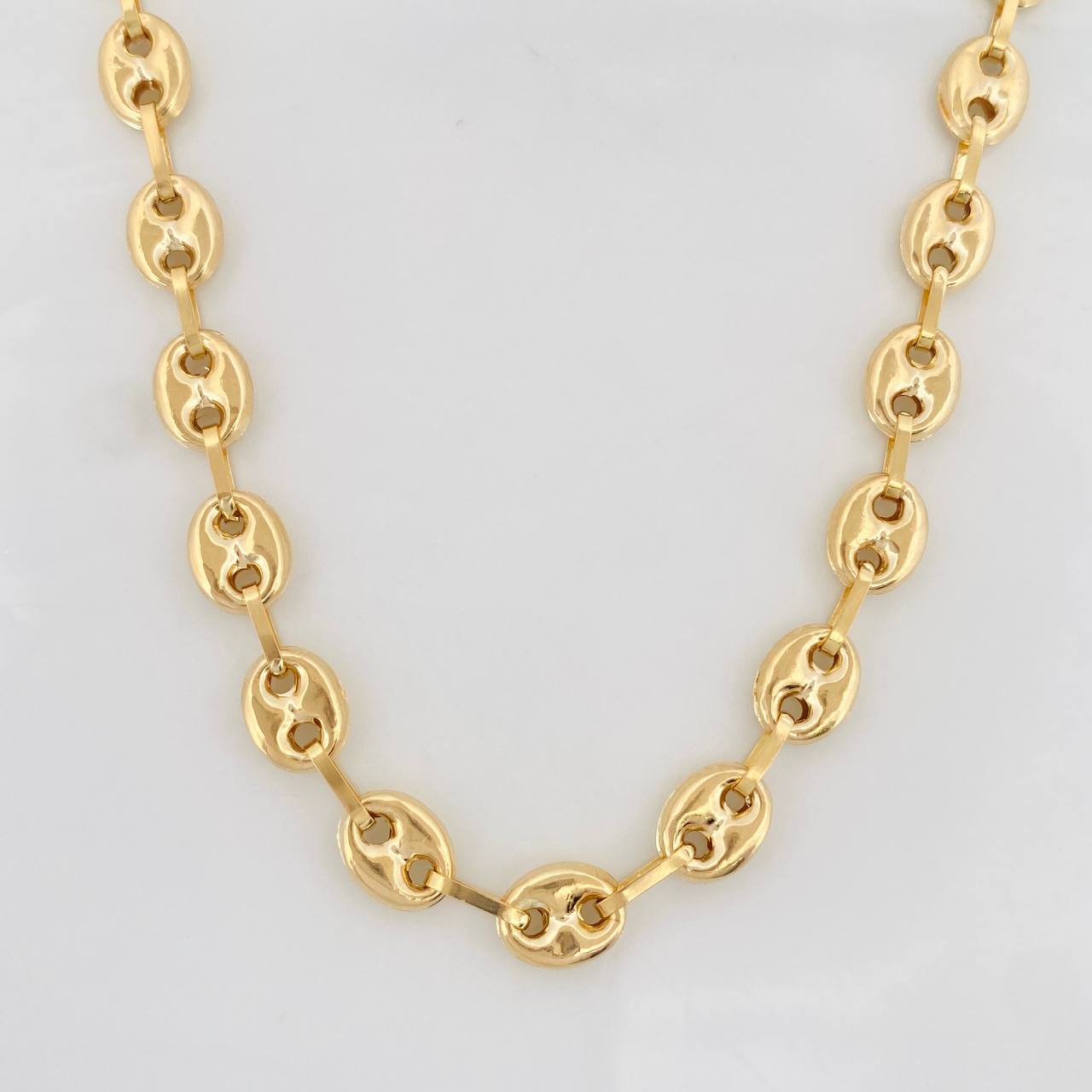 Cadena GC 15.25g / 60cm / 6.4mm Oro Amarillo 18K
