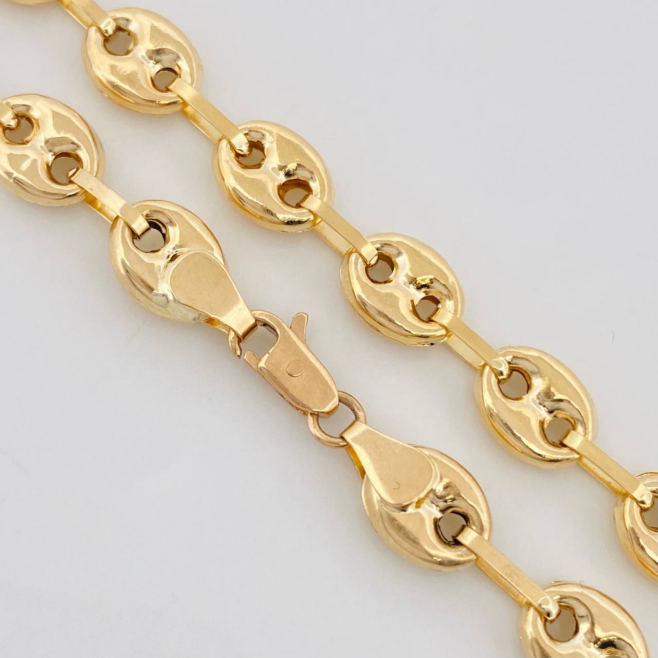 Cadena GC 15.25g / 60cm / 6.4mm Oro Amarillo 18K