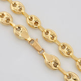 Cadena GC 15.25g / 60cm / 6.4mm Oro Amarillo 18K