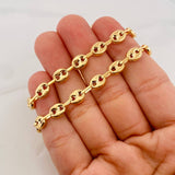 Cadena GC 14.6g / 60cm / 6.3mm Oro Amarillo 18K