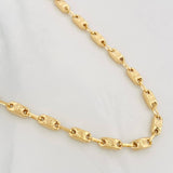Cadena Rustica Corona 11.25g / 60cm / 4.2mm Oro Amarillo 18K