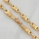 Cadena Rustica Corona 11.25g / 60cm / 4.2mm Oro Amarillo 18K